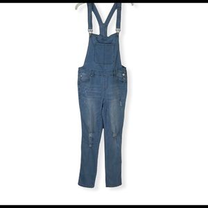 Blue Denim Women's Jeans Overalls